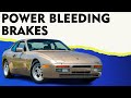 Porsche 944 Turbo Bleeding Brakes (1986 - 1989)