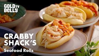 Learn How To Prepare Seafood Rolls With Brooklyn's The Crabby Shack