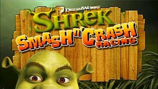 Shrek Smash n' Crash Racing - Longplay | PSP