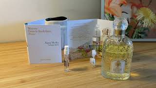 New Colognes! MFK Aqua Media Cologne Forte, Heeley Cologne Officinale, Hermès Un Jardin à Cythère