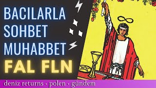 BACILAR BİR ARADA FALLANIYOR - TAROT \u0026 KAHVE FALI - IRL SOHBET - konuklar Deniz \u0026 Polen