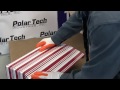 polar tech industries wine shippers deluxe stripe gift box