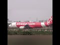 airasia takeoff from secondary runway of Chennai airport #shorts #airasia #chennai #a320