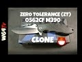 Zero Tolerance ZT0562CF M390 Knife Clone