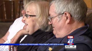 Fort Gibson husband sacrifices for his wife