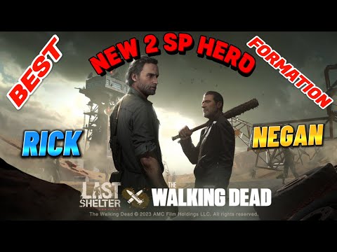 The Walking Dead Crossover: New 2 SP Hero Negan & Rick -Last Shelter Survival