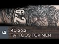 40 26.2 Tattoos for Men