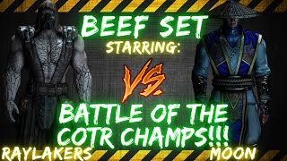 BEEF SET ft. Raylakers vs Moonbreathing | BATTLE OF THE COTR CHAMPS!!! 🎤👀🔥