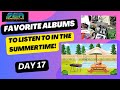 Favorite Albums to Listen To In The Summertime- Day 17