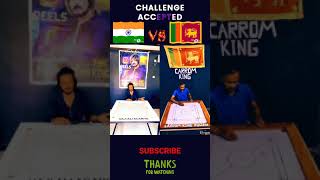 Indian Haji Ali challenge Srilanka Carrom King 👑 Accepted Best Viral Shots | #shorts #carromking