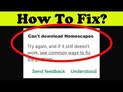 Solución No se puede instalar la aplicación Homescapes en Playstore | no puedo resolver el problema de la aplicación Descargas | tienda de juegos