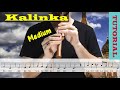 Kalinka - Tutorial flauta con partitura | Karaoke instrumental