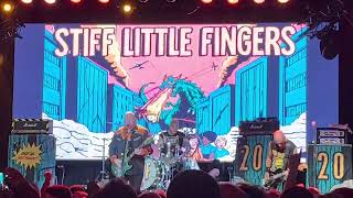 STIFF LITTLE FINGERS fly the flag live slf rebellion 2022