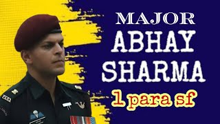 Major Abhay Sharma(Shaurya chakra) 1 para sf