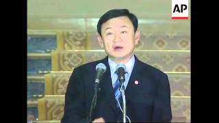 Thaksin says he won''t remain as PM, plus reax