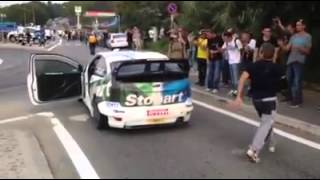 Gigi Galli en el Rally Legend 2014