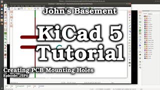 KiCad 5 #22 PCB Mounting Holes