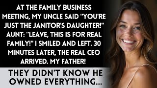 Kicked Out of Family Business Meeting, CEO's Daughter Shows Up With Shocking News!