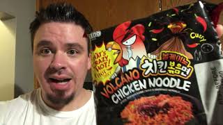 Paldo Fun \u0026 Yum “Volcano Extremely Hot” Instant Noodles