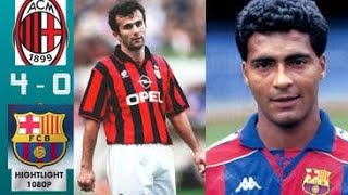 AC Milan 4 x 0 Barca (Savicevic, Stoichkov) ●UCL 1993/1994 Final Extended Goals & Highlights HD 1080