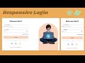 Responsive Login Page/Form using React and Tailwind