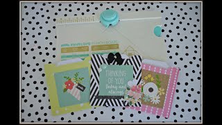 6x6 Paper | WRMK - Mini Envelope Punchboard | Pocket Insert with Tag | TUTORIAL