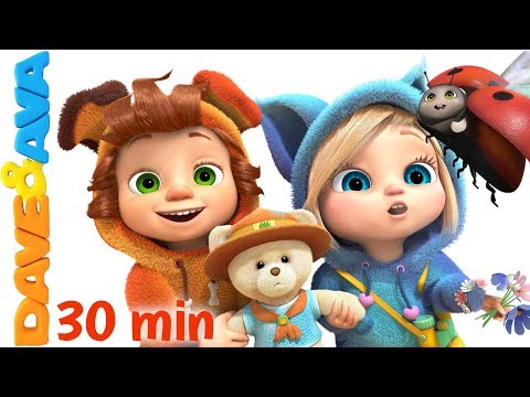 โบ The Bear Went Over the Mountain | Nursery Rhymes Collection from Dave and Ava โบ โบ The Bear Went Over the Mountain | Nursery Rhymes Collection from Dave and Ava โบ