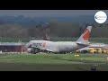 MAGMA AVIATION BOEING 747-400(F) Stunning EMPTY Departure 🛫 Birmingham Airport ( BHX )