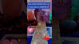 BALANCE MARS 2025 ❤️🙏🙏 on y voit clair en Amour 💖#balance #mars #guidance #2025