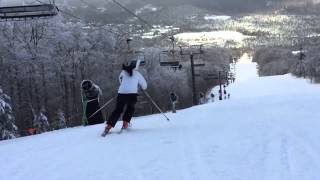 Emma - GS free ski Dec '14