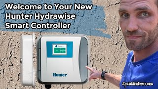 How to Use Your New Hunter Hydrawise Controller | Touchscreen & App Guide