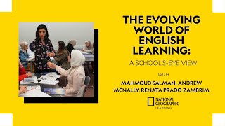 Panel DiscussionThe Evolving World of English Learning: A School’s-Eye View - November 22