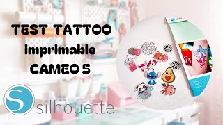 SILHOUETTE CAMEO 5 TATTOO imprimable #silhouette #scrapbooking