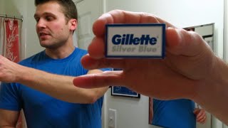 Gillette Silver Blue Razor Blades!