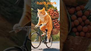 Hard work cat #shorts #trading #soung#aicat @4u4ever-m4w