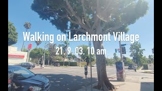 Walking on Larchmont village(현지 사람만 간다는 LA부촌 카페거리 걷기)