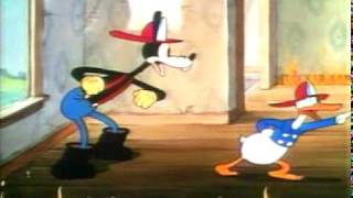 Donald Duck, Mickey Mouse \u0026 Goofy - Mickey's Fire Brigade (1935)