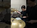 片手でシンバルミュートするワザ！ you wanna mute cymbals like that shorts