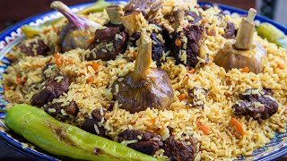 HOW TO COOK UZBEK PILAF IN A CAULDRON | The Secret of Crumbly Uzbek PILAF