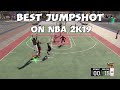 BEST CUSTOM JUMPSHOT IN NBA 2K19! 100% GREENLIGHT! NEVER MISS AGAIN