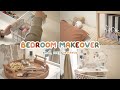 SMALL BEDROOM MAKEOVER 🧸 my 9 sqm cozy & aesthetic room | Indonesia