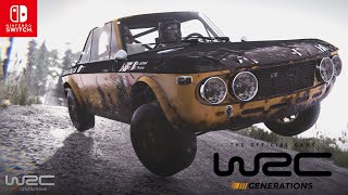 観てくれ！このグラフィックの進化を！Switch版WRCシリーズ最新作でLancia Fulviaが躍動する