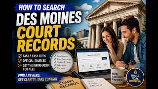 How to search Des Moines court records