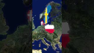 Bigger Better Stronger (Poland) (Sweeden) (Denmark) #100subs #edit #geography #history #map #mapping