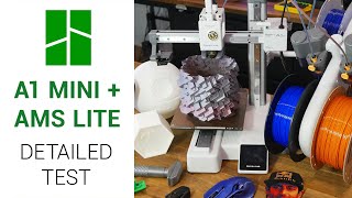 Bambu Lab A1 Mini + AMS Lite: The ideal beginner 3D printer?