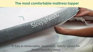 Sleepyhead's premium mattress toppers