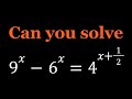 Solving A Nice Exponential Equation | Real and Complex