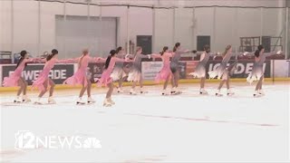 Community Connections | Ice Denettes synchronized ice skating team