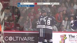 Highlights: Cornell Men's Ice Hockey vs Yale - 11/8/2024