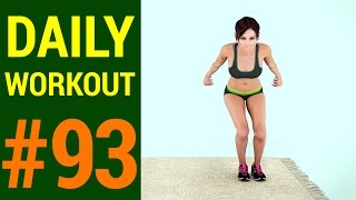 Day 93 - Daily Workout Plan: At Home Weight Loss Workout (207 Calories)